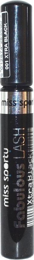 112x840-6 Miss Sporty - Fabulous Lash Xtra Black mascara - Black - Zwart - Afbeelding 1
