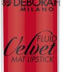 Deborah Milano Fluid velvet Mat Lipstick - Matte Vloeibare Lippenstift - 6 Iconic Red - Rood - Langhoudend
