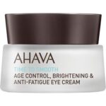 AHAVA Age Control Brightening & Anti-Fatigue Eye Cream - Reduce Wrinkles, Dark Circles, and Puffiness - Infused with Dead Sea Minerals (15ml)
