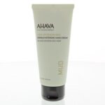 AHAVA Dermud Intensive Hand Cream 100 ml Dead Sea Mud Infused Skin Care Natural Moisturizing Treatment [Shea Butter] for Dry Hands