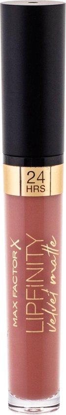 Max Factor Lipfinity Velvet Matte Lippenstift - 035 Elegant Brown Nude - Afbeelding 2