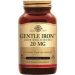Solgar   Gentle Iron 20mg   Iron Bisglycinate 20mg   90 Capsule
