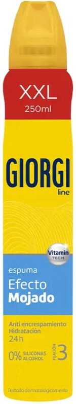 Styling Mousse Giorgi Nº3 Wet Effect (250 ml)