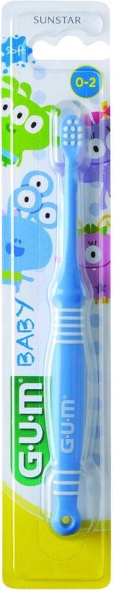 161x840-43 Eraser Kids Baby 0 2 Years Childrens Toothbrush - Afbeelding 1