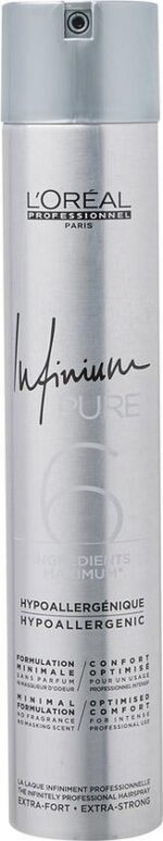 L'Oreal - Infinium Pure 6 Extra Strong Haarspray - Afbeelding 3