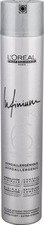 L'Oreal - Infinium Pure 6 Extra Strong Haarspray - Afbeelding 2