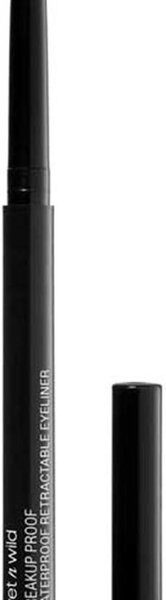 WETN WILD MEGALAST RETRACTABLE PERFILADOR DE OJOS WATERPROOF BLACKEST BLACK 1UN