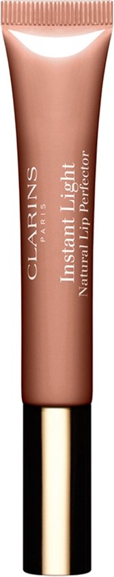 167x840-17 Clarins Instant Light Natural Lip Perfector - 06 - Rosewood Shimmer - Lipgloss - 12 ml - Afbeelding 1
