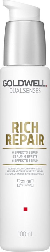 168x840-25 Serum pentru par Goldwell Dualsenses Rich Repair 6 Effects Par deteriorat 100ml - Afbeelding 1