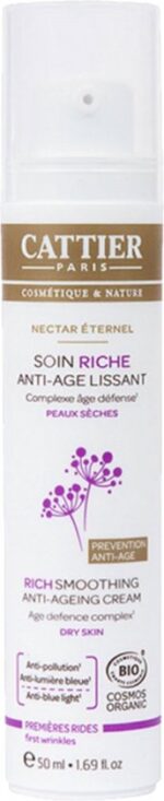 Cattier Nectar Éternel Organic Rijke Gladmakende Anti-Ageing Verzorging 50 ml