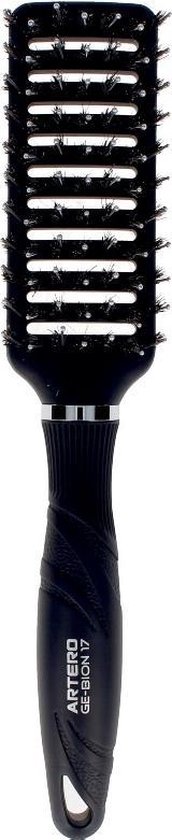 172x840-5 Detangling Hairbrush GE-BION17 Artero Black - Afbeelding 1