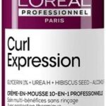 Reconstructive Mousse L'Oreal Professionnel Paris Curl Expression Multifunction Curly Hair 10-in-1 (230 ml)