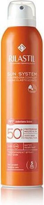 Body Zonnebrandspray Rilastil Sun System Transparant Spf 50+ (200 ml)