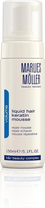 182x840-23 Volume Liquid Hair Keratin Mousse By Marlies Moller 150 Ml - Afbeelding 1