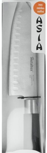 Metaltex Asia Santokumes 30 cm Zwart/RVS