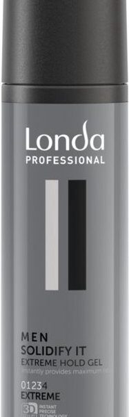 Men Solidify It Extreme Hold Gel - Styling Gel For Hair With Extra Strong Fixation 100ml