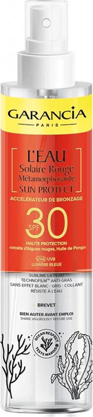 189x840-19 Garancia L'Eau Solaire Rouge Métamorphosante Sun Protect SPF30 150 ml - Afbeelding 1