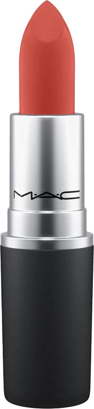 194x840-126 Mac Powder Kiss Lipstick Devoted To Chili 3g - Afbeelding 1