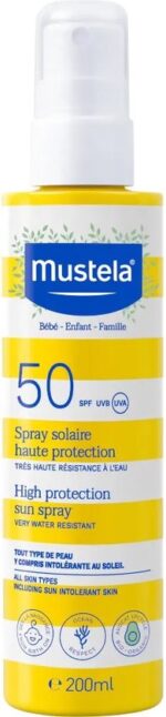 Mustela Sun Spray 50+ 200ml - Afbeelding 2