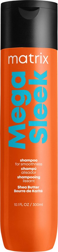 196x840-62 Matrix Mega Sleek Shampoo – Reinigt en beschermt het haar tegen pluis en frizz – 300 ml - Afbeelding 1