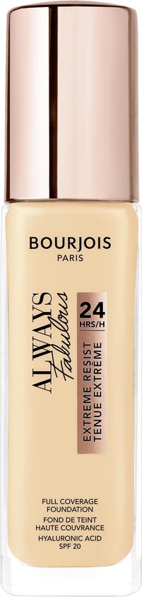 201x840-27 Bourjois Always Fabulous Foundation - 120 Light Ivory - Afbeelding 1