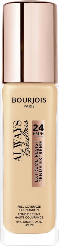 201x840-28 Bourjois Always Fabulous Foundation - 110 Light Vanilla - Afbeelding 1