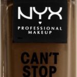 Nyx CanAt Stop WonAt Stop Full Coverage Foundation Walnut 30ml