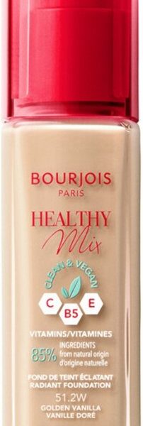 Bourjois Healthy Mix Clean & Vegan Radiant Foundation 51.2W Golden Vanilla 30 ml
