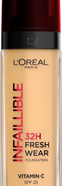 L’Oréal Paris Infaillible 32HR Fresh Wear Foundation - 140 - Langhoudende Foundation met SPF 25 en Vitamine C - 30ml