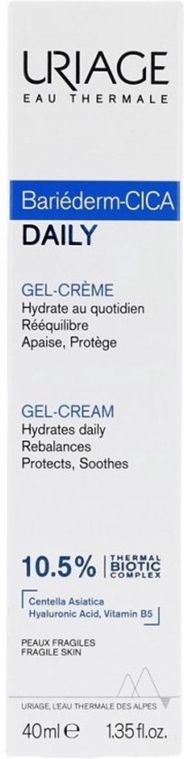 204x840-177 Uriage Bariederm Cica Daily Gel 40 ml - Afbeelding 1