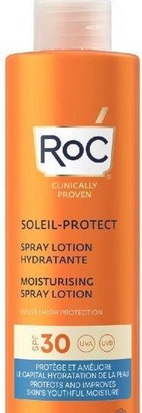 Proteccion Solar Spray Hidratante Spf30 200 Ml By Roc 200 Ml