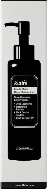 Klairs - Gentle Black Deep Cleansing Oil - Afbeelding 2