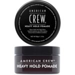 American Crew Heavy Hold Pomade with High Hold & Shine for Smooth & Sculpted Styles (85g) Water-based Formula, Hair Styling for Men