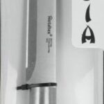 Metaltex Keukenmes Asia 24 Cm Rvs/polypropyleen Zwart/zilver - Afbeelding 2