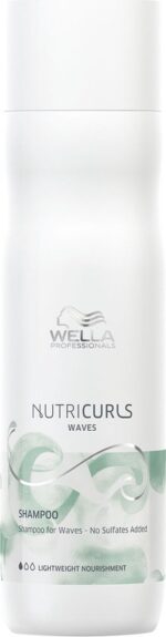 Wella Professionals Nutricurls Shampoo for Waves 250ML - Normale shampoo vrouwen - Voor Alle haartypes