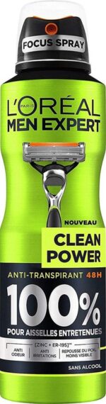 L’Oréal Paris Men Expert Clean Power Deodorant Spray - 200 ml