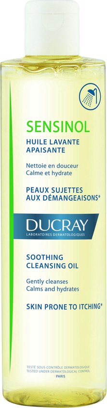 222x840-207 Sensinol Soothing Cleansing Oil By Ducray 400 Ml - Afbeelding 1