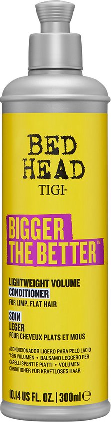 222x840-37 Bed Head by TIGI - Bigger The Better - Conditioner - Voor fijn haar - Volume - 300ml - Afbeelding 1