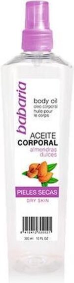 Babaria AlMannendras Aceite Corporal Aceite Corporal Hidratante 300ml - Afbeelding 2