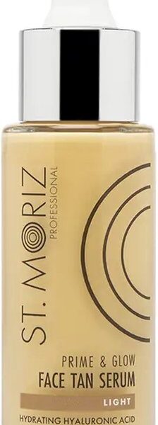 St. moriz - Face tan serum - light - prime & glow