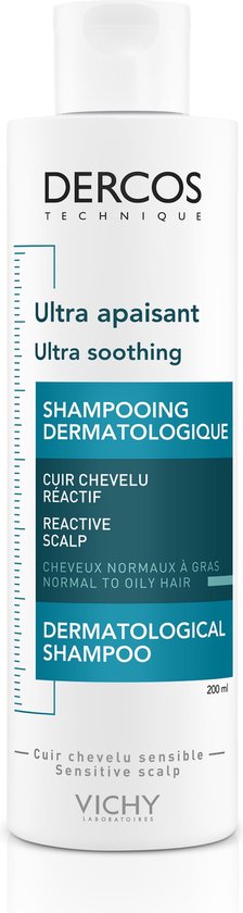 224x840-136 Vichy Dercos Ultra Soothing Shampoo 200ml - Afbeelding 1