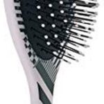 Wet Brush - Original Haarborstel ontklitter  - Diagonale ruiten IntelliFlex - Zwart/Wit - Afbeelding 2