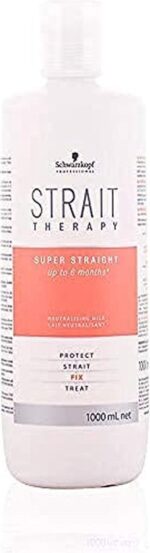 Gladmakende en Verstevigende Lotion Strait Styling Therapy Schwarzkopf (1 L) - Afbeelding 3