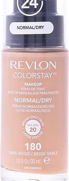 Revlon Colorstay Foundation With Pump Dry Skin - 180 Sand Beige