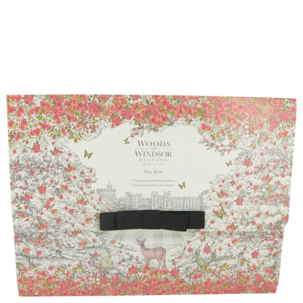 Woods Of Windsor True Rose 5 Perfumed Drawer Liners    For Women