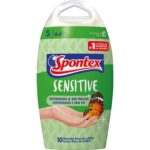 Latex Sensitive Powder Free Satin Gloves Size S By Spontex 1 Pcs