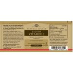 Solgar Natural Source Liquid Vitamin E   59 2 Ml