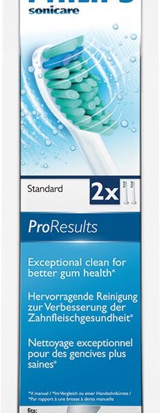 Philips Opzetborstels ProResults HX6012/02 - 2 Stuks
