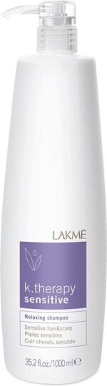 Lakmé - K.Therapy Sensitive Relaxing Shampoo - 1000ml - Afbeelding 3