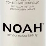 Anti-Geel Haarmasker Met Bosbessenextract voor blond en grijs haar 250ml